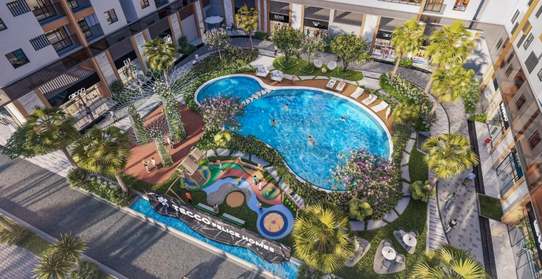 Hồ bơi vô cực - tâm điểm thư giãn mang lại chuẩn sống resort ngay tại nhà.